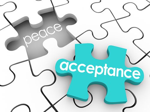 The Spiritual Principle of Acceptance - acceptance peace puzzle