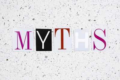 7 Myths of Getting Sober - myths word