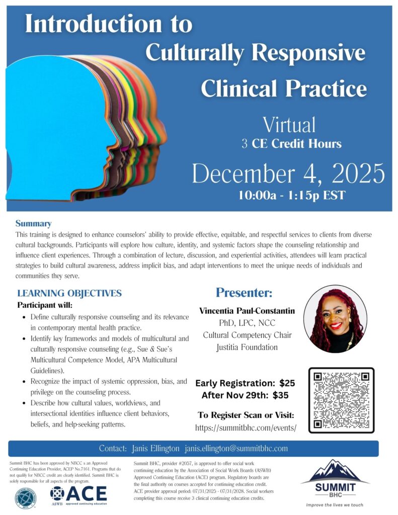 Introduction to Culturally Responsive Clinical Practice