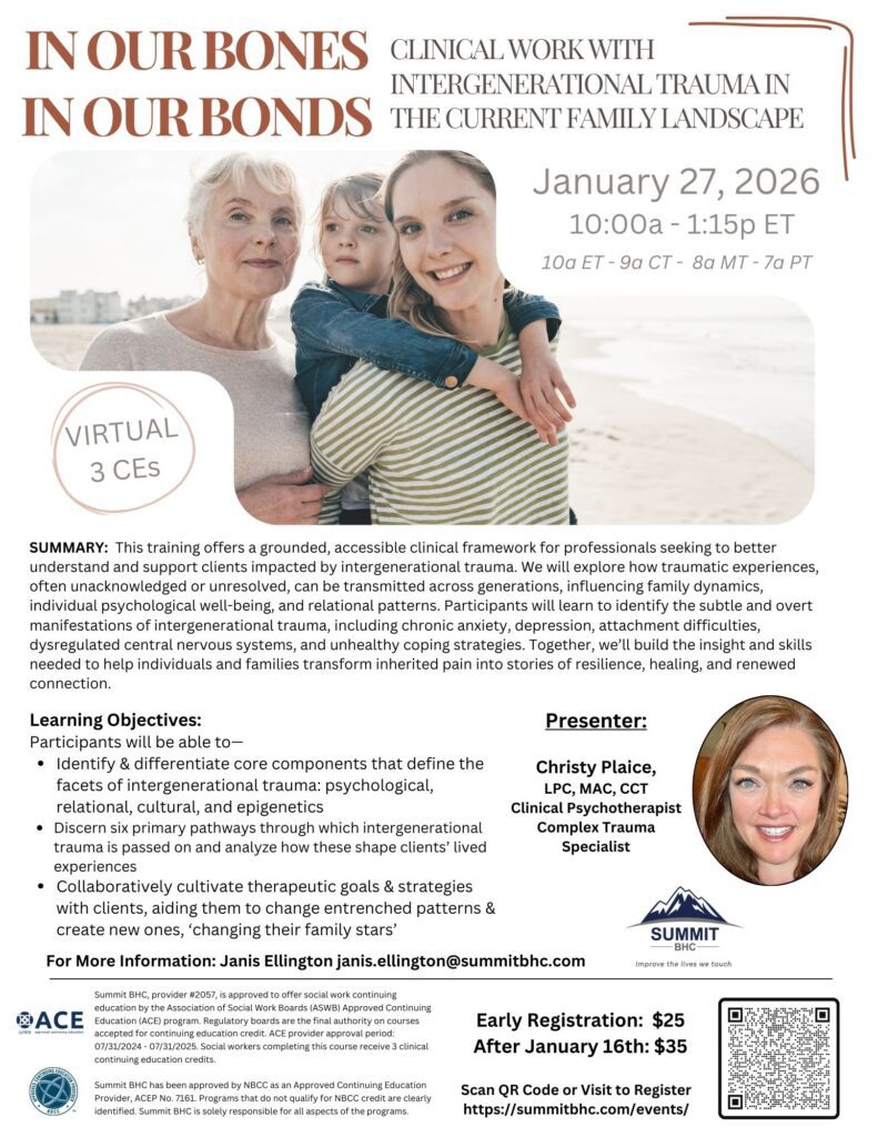 Intergenerational Trauma in the Current Family Landscape